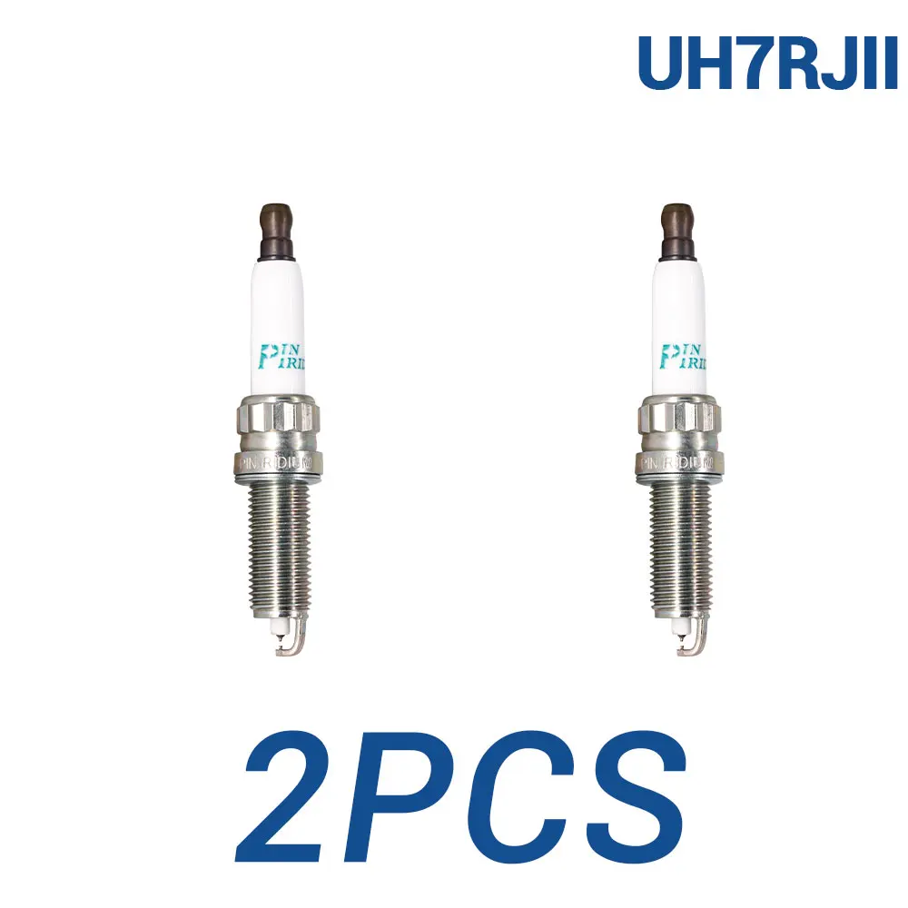 

2-8PCS Замена свечи для ILZKBR7B8G PLZKBR7A-G PLZKBR7B8DG BMW 12120035531 12127570106 Двойная иридиевая факел свечи зажигания UH7RJII