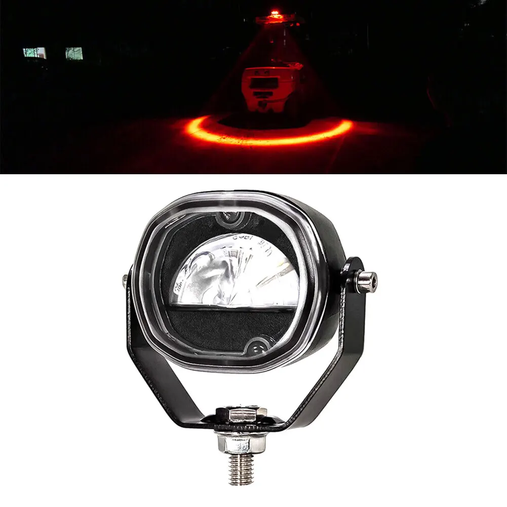

12V-100V LED Light Bar Red LED Forklift Truck Lamp Zone Warehouse Safety Working Light Spotlight LED Headlights