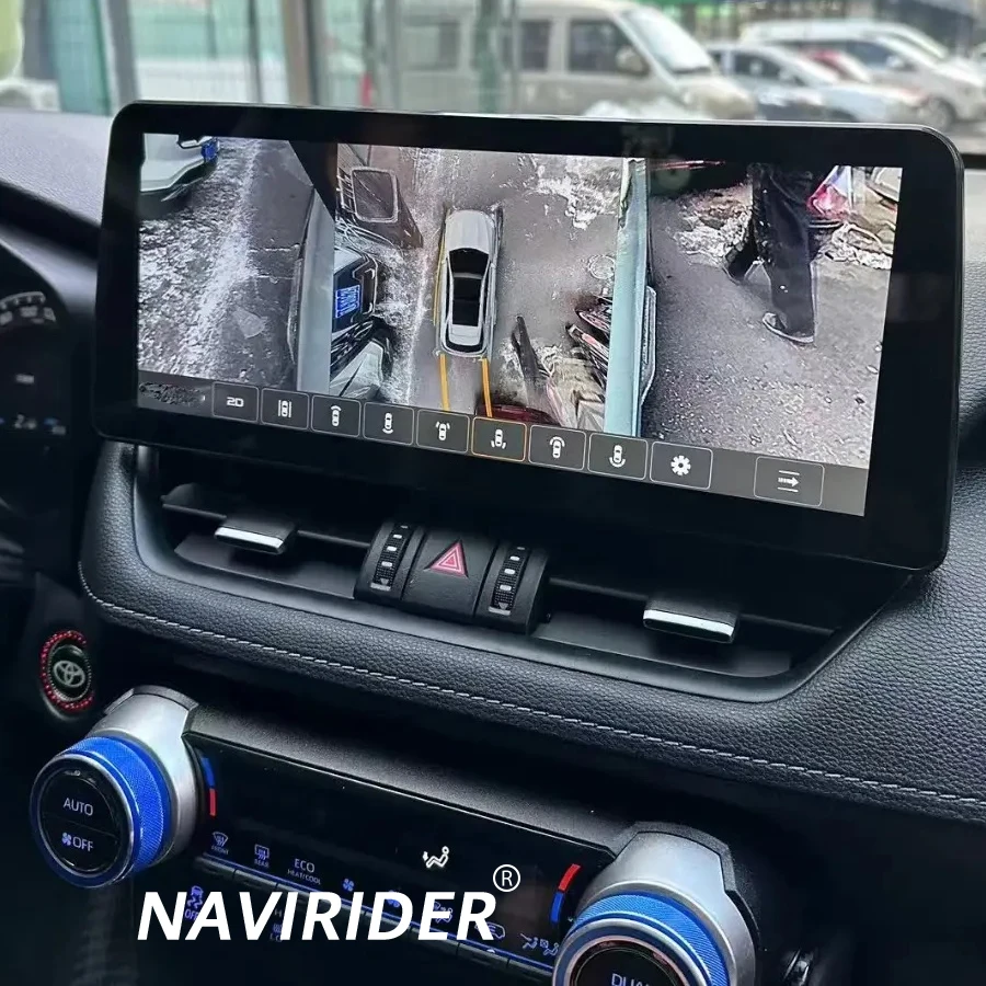 

12,3 дюймовый Android 14 экран для Toyota RAV4 XA50 2018 2019 2020 2021 2022 2023 GPS Carplay Автомагнитола мультимедийный видеоплеер