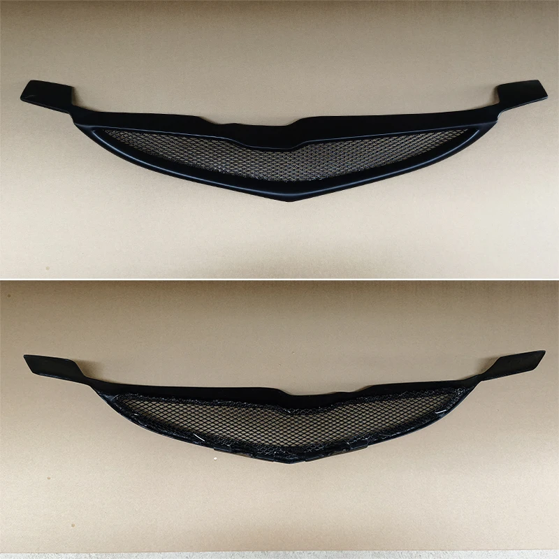 Для Acura RSX Honda Integra 2005-2006 Type R Racing Grill Body Kit Аксессуары FRP Матовый Черный