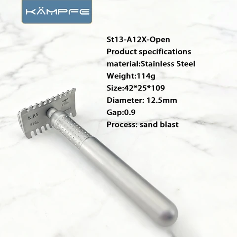 KAMPFE стальная двусторонняя бритва