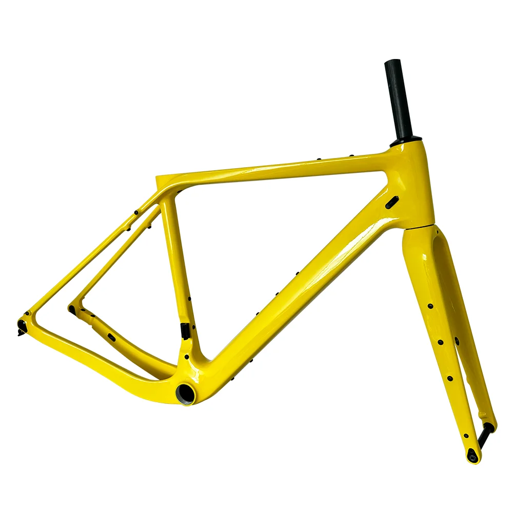 

Cycling GT30 Carbon Gravel Frame Flat Mount Disc Brake 700C*50C Threaded T47 Internal Cable Gravel Bicycle Frame Road Bike 자전거