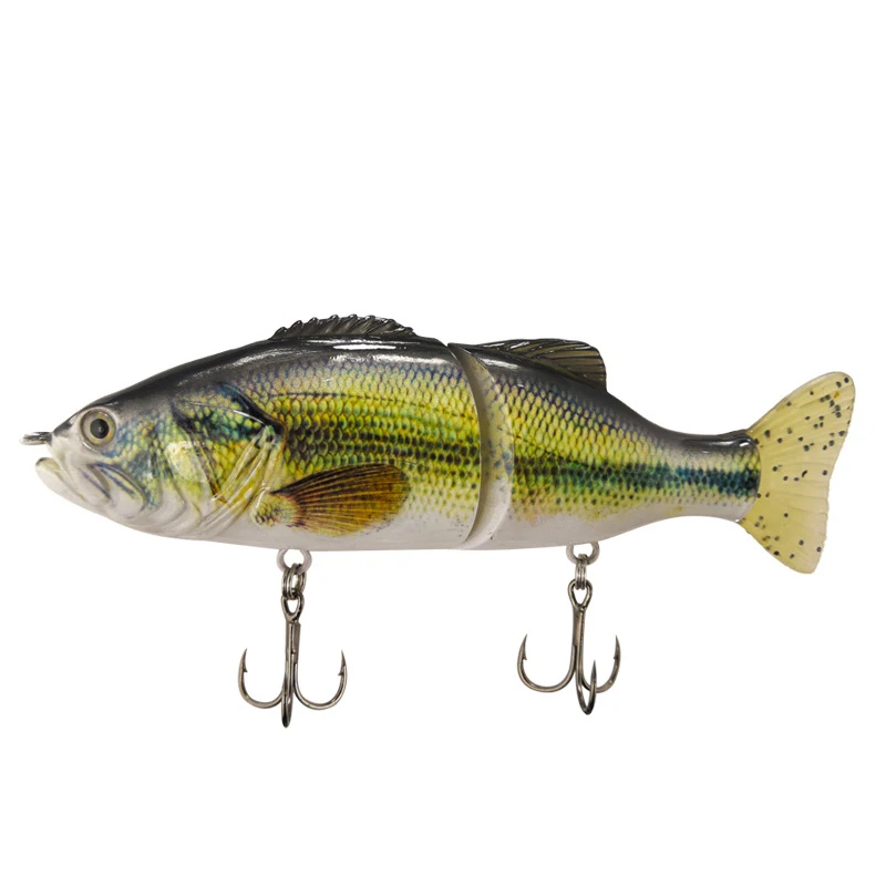 

WATERBOY 17cm 87g Multi Jointed Fishing Lure Sinking Wobblers 2 Section Hard Bait Swimbait Artificial Fishing Tackle