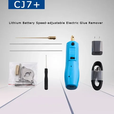CJ7 + USB Электрический прибор для удаления клея, приспособление для удаления клея на стержне, инструмент для удаления клея на ЖК-экране, устройство для удаления клея ОСА