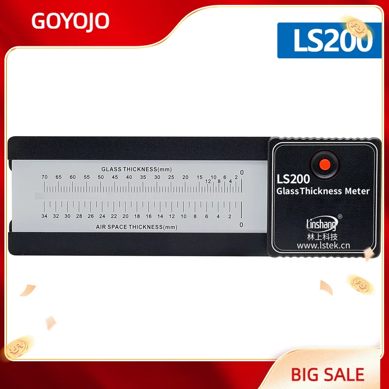 

Лазерный измеритель толщины стекла LS200