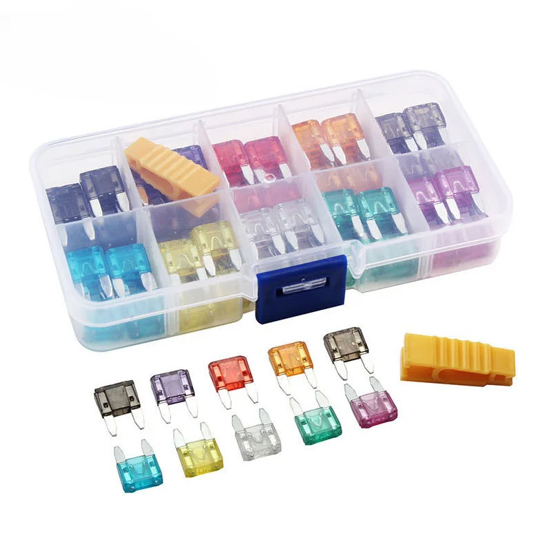 

120pcs small car fuse combination Car insert box 2-35A car insurance