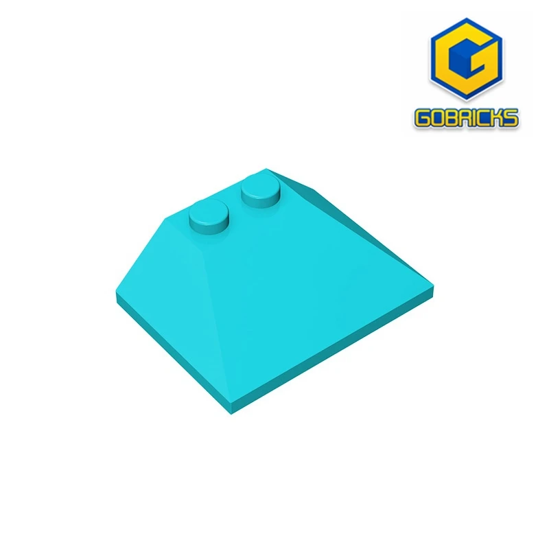 

MOC детали, Флекс 45, 3x4, двойной/33, совместим с lego 4861, игрушки, сборные, строительные блоки, технические