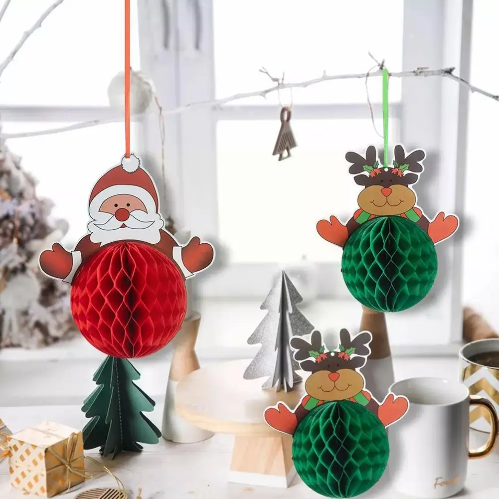 

1 шт., новогодние украшения для дома, в виде сот