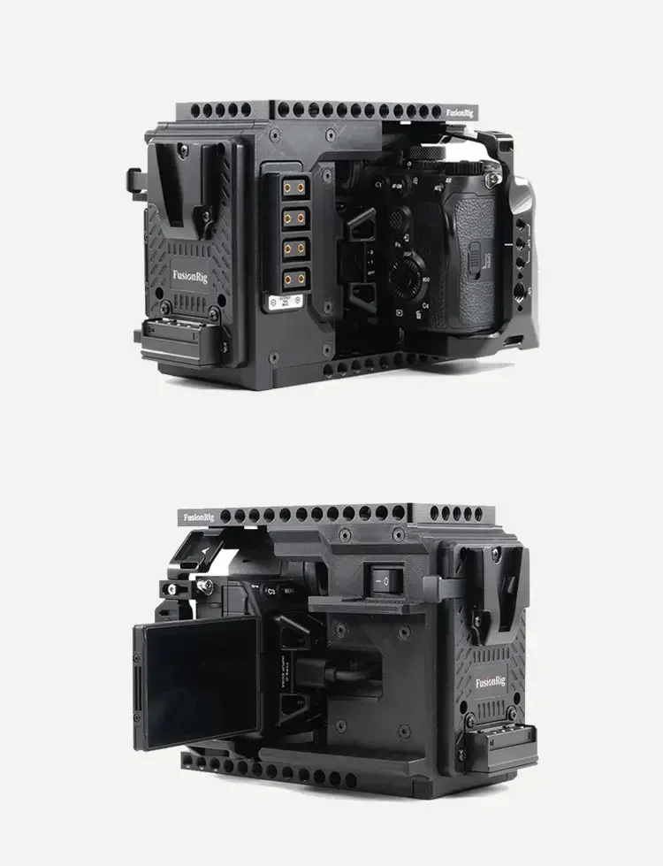 FusionRig для Sony A7M4/A7S3 модуль расширения кроличьей клетки cineback
