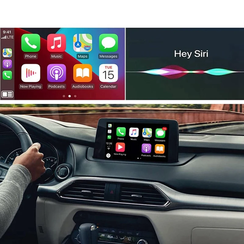 Для Mazda 2 3 6 Φ для Apple Carplay Android USB Aux Miata адаптер интерфейса ступицы 00008FZ34