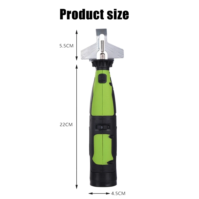 Chainsaw Sharpener Kit Power Chain Saw Sharpen Tool 3 Sizes Diamond Sharpening Wheels Angle Adjustment Guide Reusable EU Plug