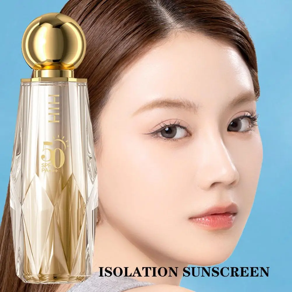 

30ml Isolation Sunscreen For Women Spf50 Whitening UV Waterproof Sweat Full Body Sun Protection Brighten Skin Tone P1O7
