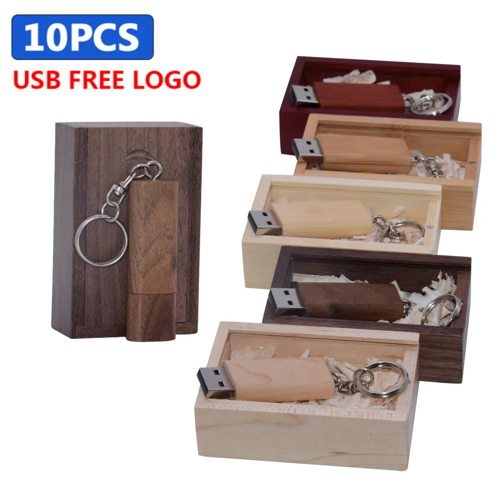 

Деревянный USB флеш-накопитель с логотипом, 4 ГБ, 16 ГБ, 32 ГБ, 64 ГБ