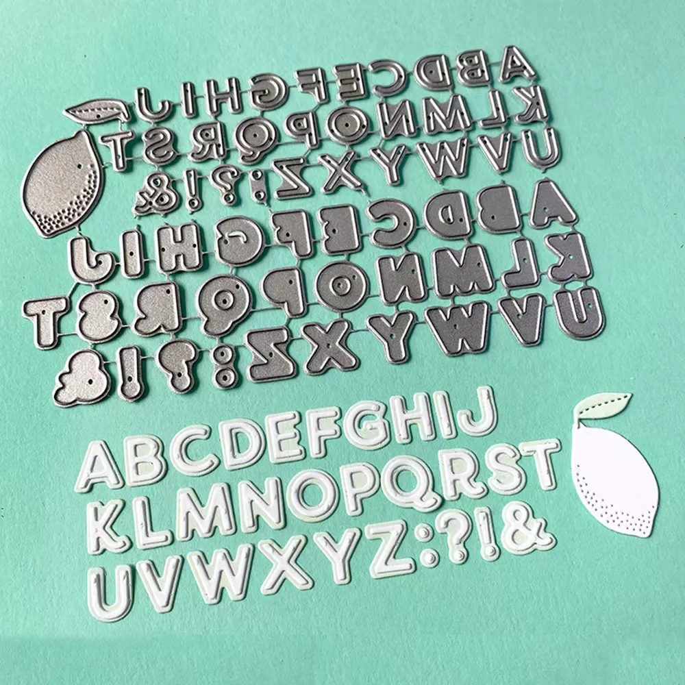 Форма для ножа с буквами ABC форма резки сделай сам 1 шт. ручная работа скрапбукинг