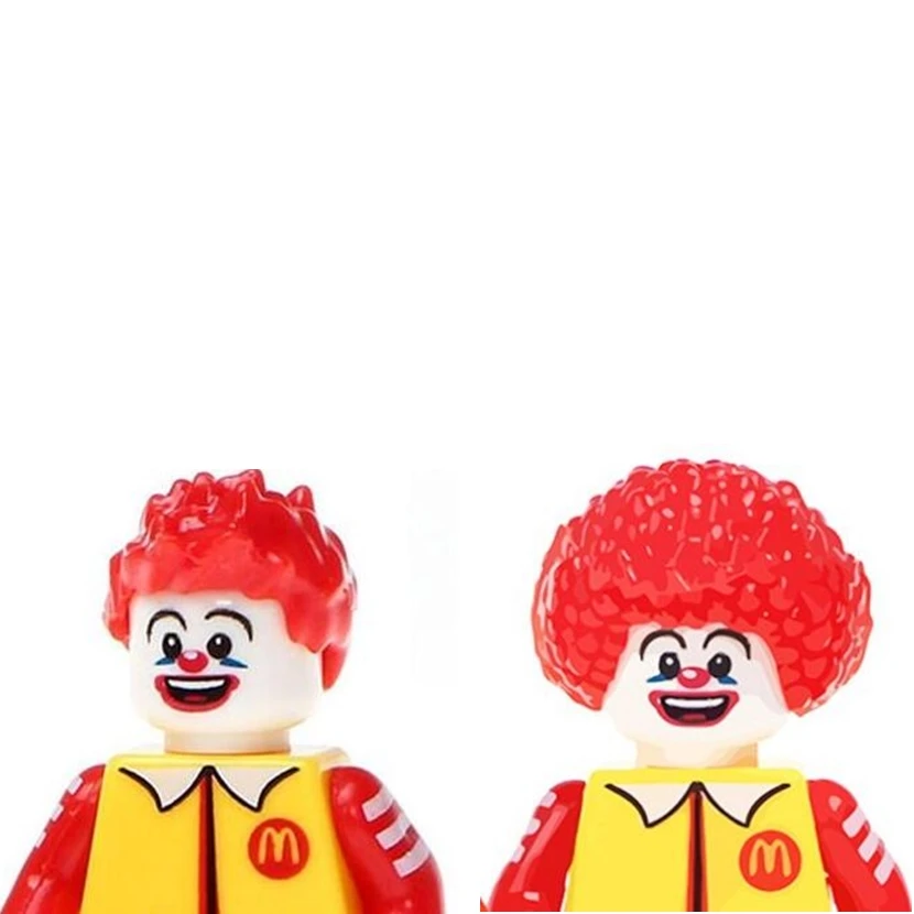 

McDonald Mini Man Rick Blocks Figures Toy