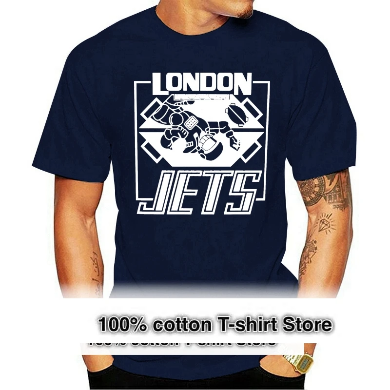 

Футболка из мягкого хлопка в стиле футбольной команды London Jets