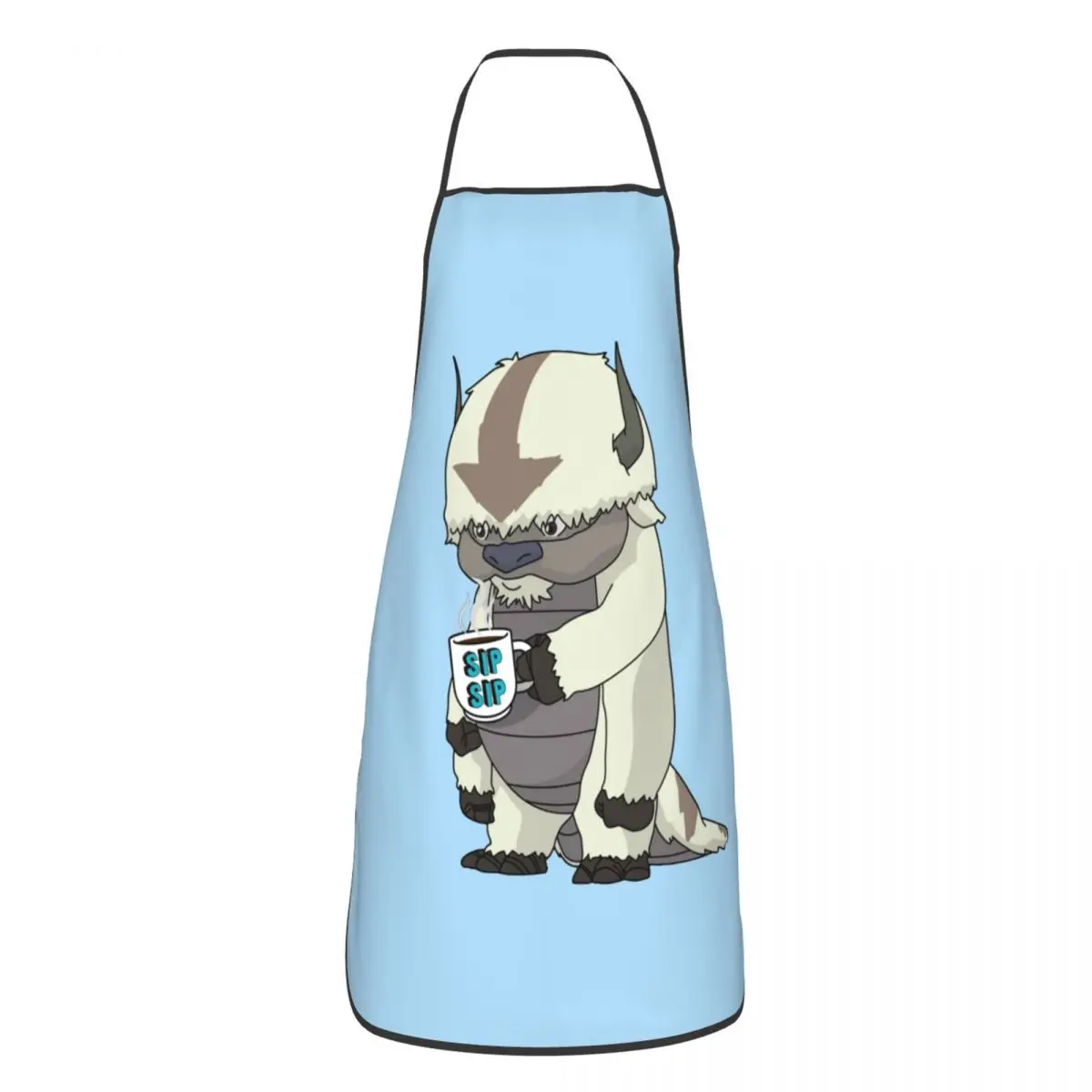 

Appa Sip Sip Avatar The Last Airbender Apron Cuisine Cooking Baking Household Cleaning Bib Garden Antifouling Pinafore Chef