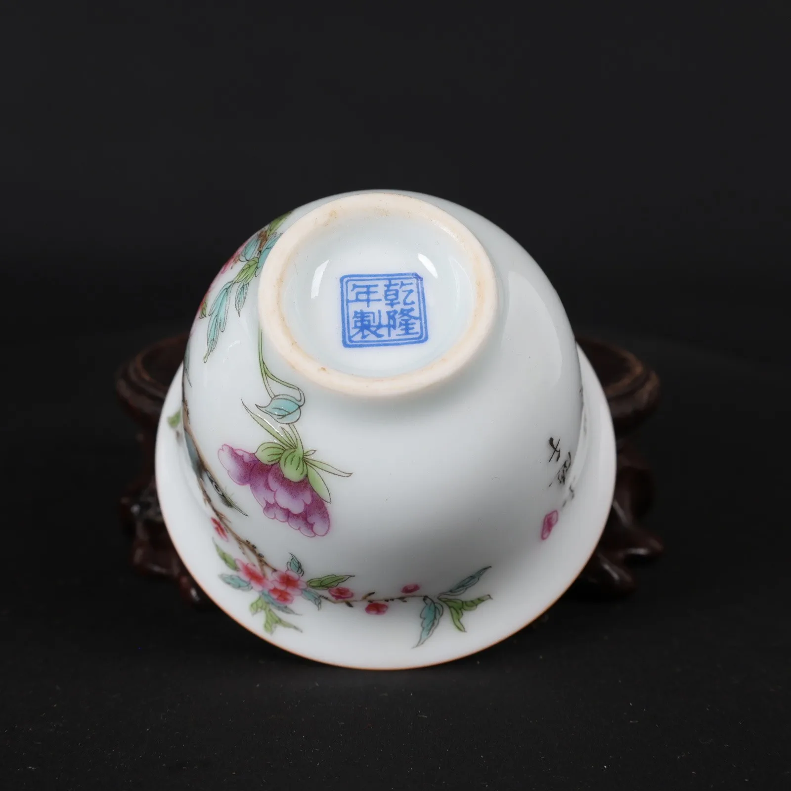 Керамическая чайная чашка Цзиндэчжэнь китайская церемония ручная роспись цветы