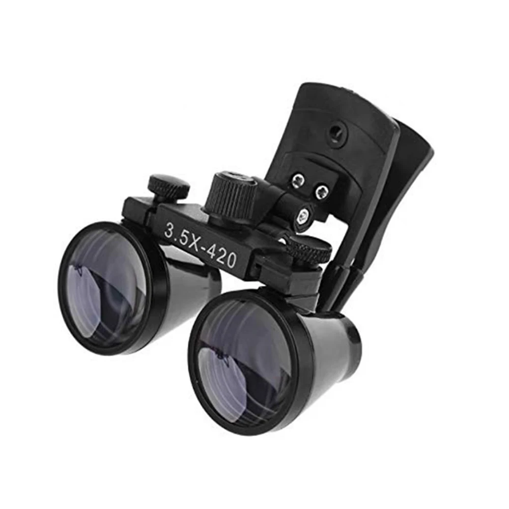 Бинокулярная стоматологическая лупа с увеличением 2 5X/3 5X хирургическая фарами