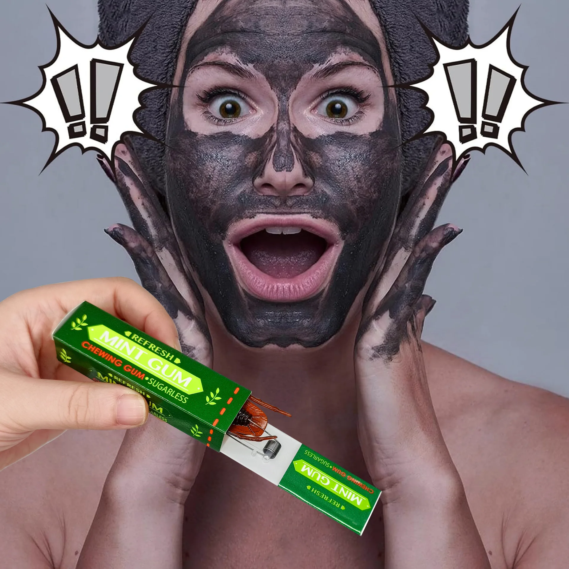 Искусственная резинка для тараканов креативная игрушка-розыгрыш апрельский