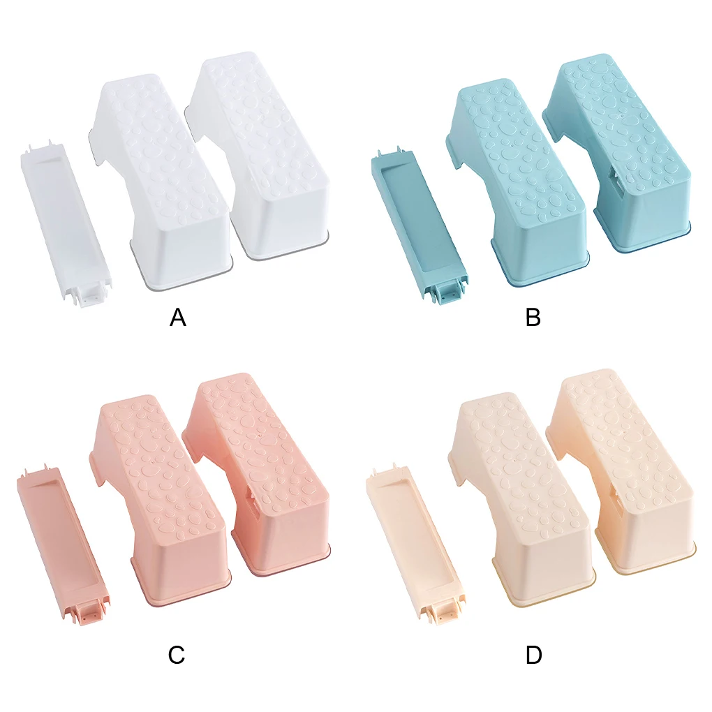 

Strong Load-bearing Bathroom Footstool Safety PP Rid Foot Comfortable Toilet For Elderly Footstool Bathroom Waterproof