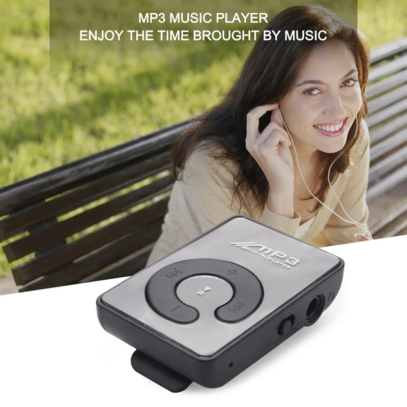 2022 большая акция портативный мини Mp3 музыкальный плеер с зажимом для карты