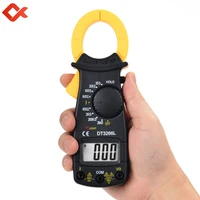 qhtitec digital clamp meter 600a current meter dt3266l ac dc 600v voltage tester tonometer pliers multimeter electrician tools