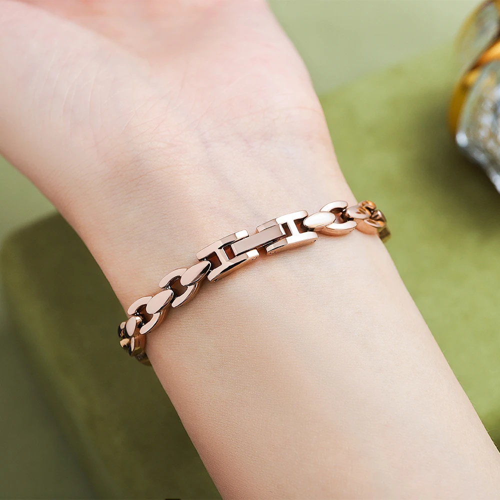 GEDI Роскошные женские часы-браслет овальной формы элегантный жемчужный ремешок