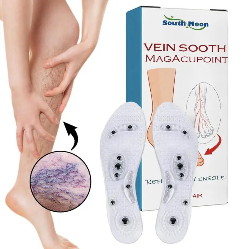 1 пара, массажные стельки с магнитами | AliExpress