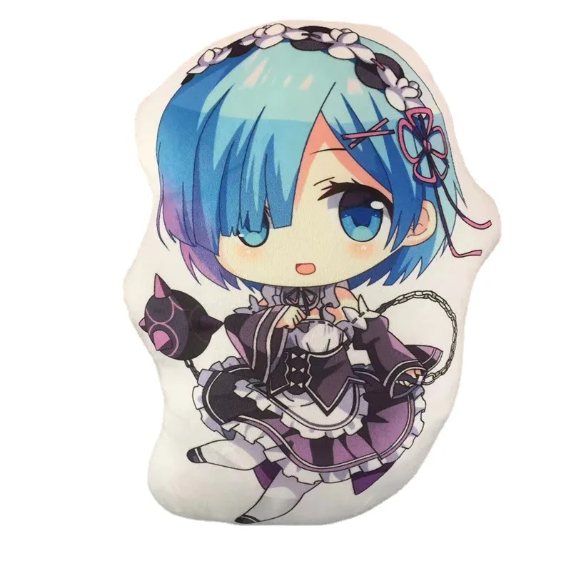 

Кукла для косплея из аниме «Re: жизнь в другом мире от нуля Рем», плюшевая набивная подушка, подушка-подушка, игрушка, разные двухсторонние на...