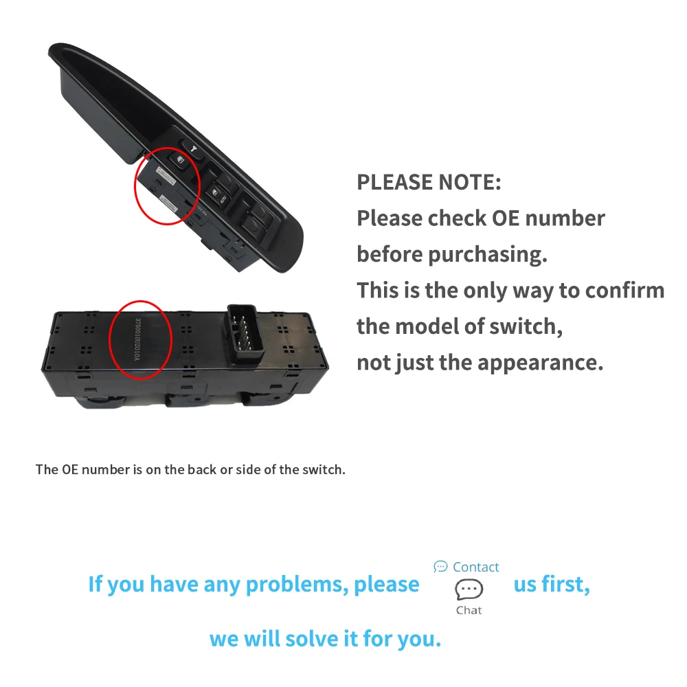 93570-3W400WK 93570-3W450 для KIA Sportage 2011-2016 передний левый электрический переключатель