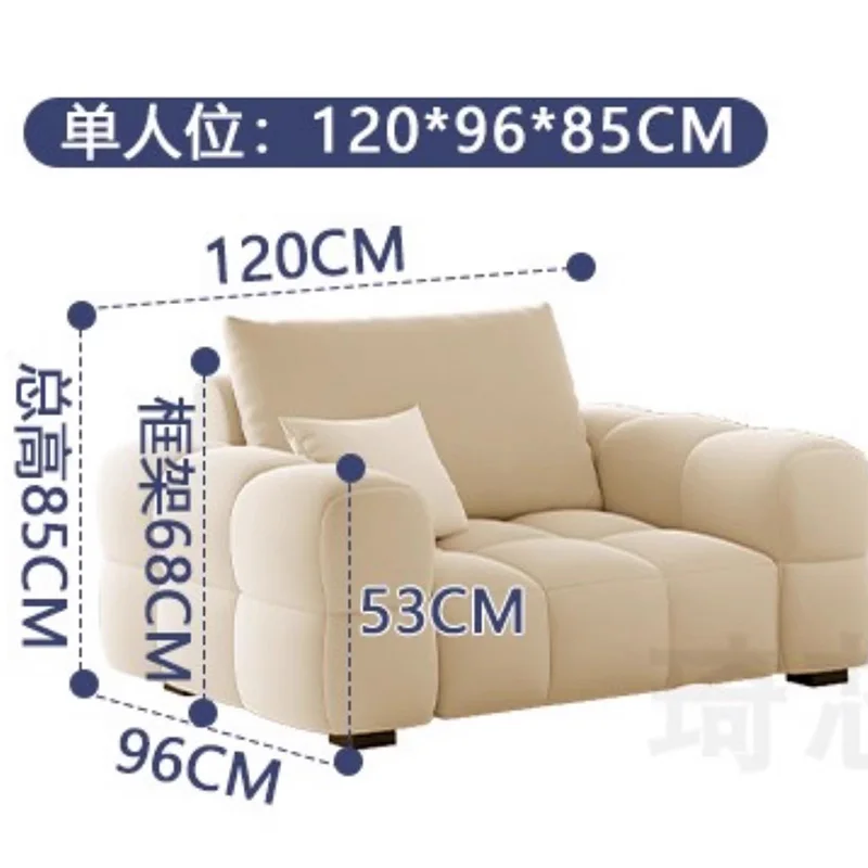 Современный дизайнерский диван Минималистичный скандинавский роскошный