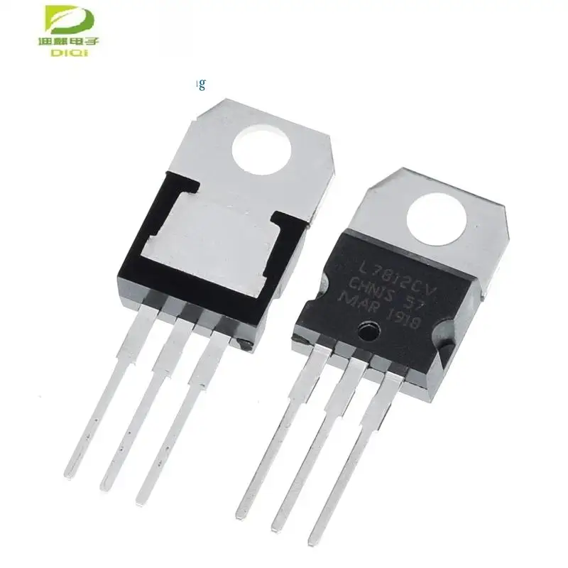 

TZT 10pcs L7812CV L7812 KA7812 MC7812 Voltage Regulator 12V 1.5A TO-220 new original