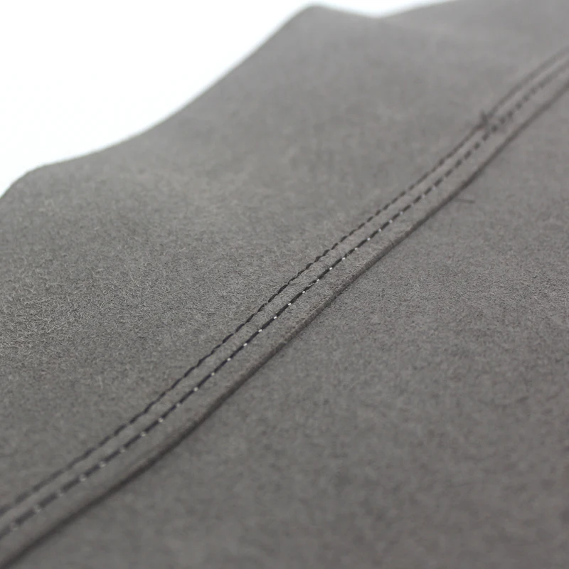 Для VW Tiguan 2017 2018 2019 4 шт. черный с 1 белой нитью из микрофибры кожаный внутренний