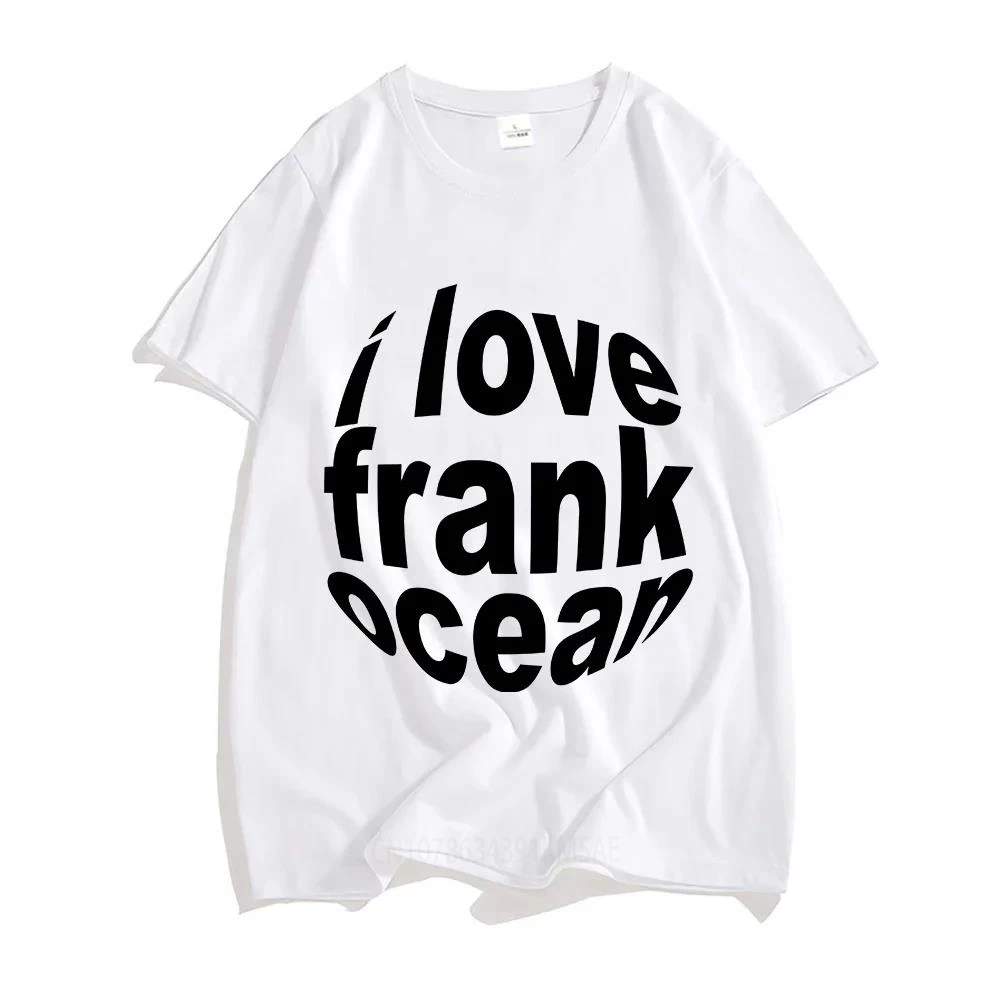 Футболка мужская хлопковая с надписью I Love Frank O-ocean