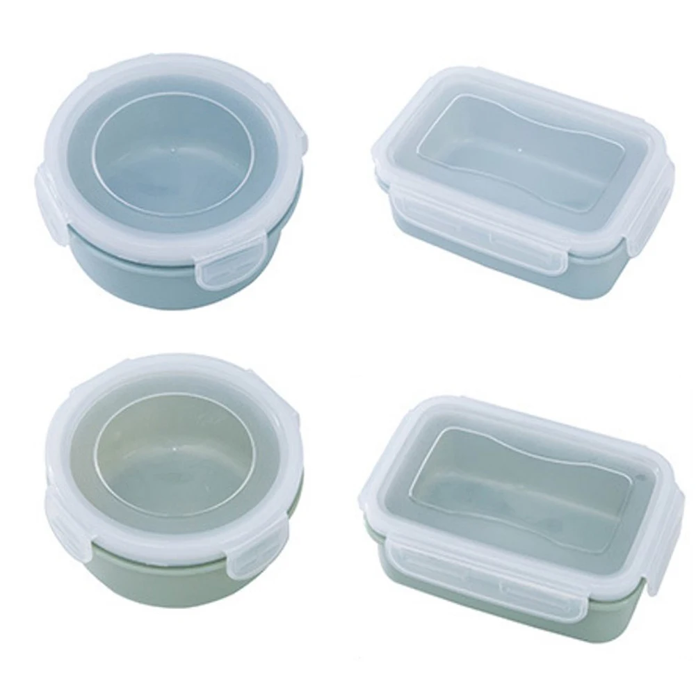 

Lunch Box Cereals Snack Storage Storage Jar Household Merchandises In Plastic Airtight Jar Refrigerator Crisper Box Kitchen New