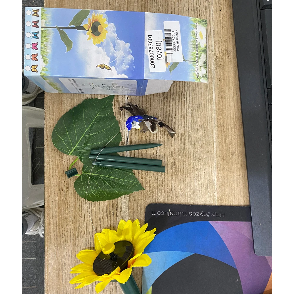 

Солнечный Колибри Подсолнух Электрический Летающий симулятор птица танцующий Двор украшение для дома