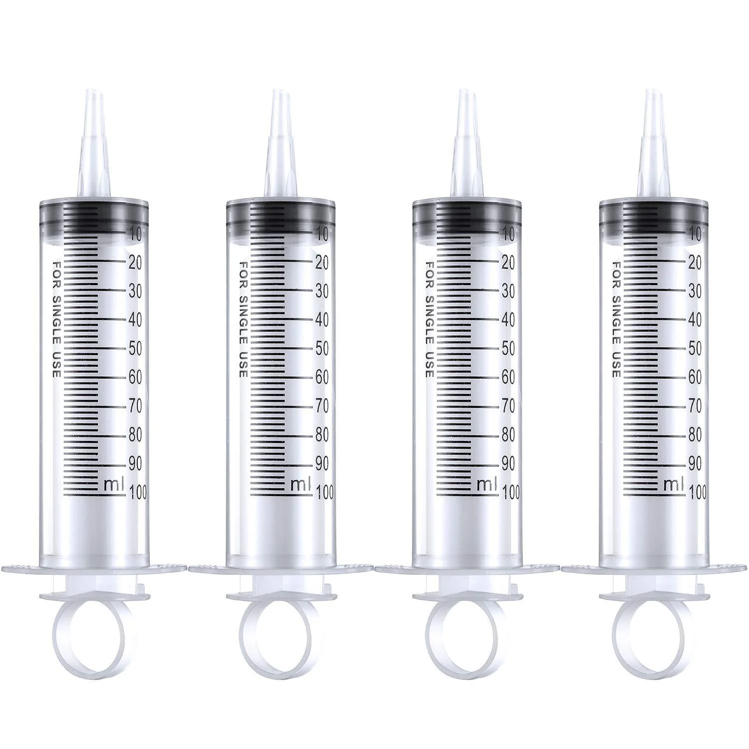 

Pet Cat Syringe Feeder Plastic Hydroponics Analyze Measuring Cups 100mL Nutrients Syringe Refilling Nutrient for Pets Cat Feeder