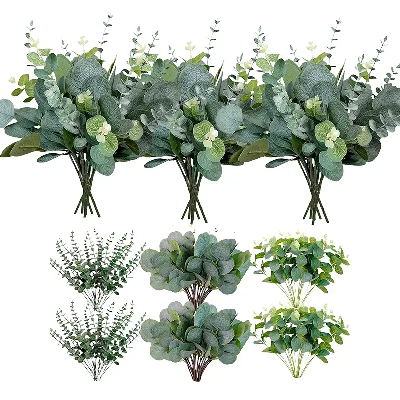 

Искусственные стебли эвкалипта шелковые 100 шт