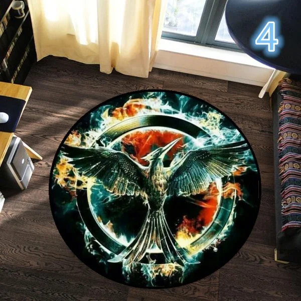 The Hunger Games Carpet for Living Room Area Carpet Non-slip Floor Mat Door Mat Running Carpet Bedroom Rug Alfombras Para Sala