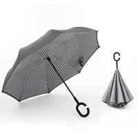 big windproof inverted umbrella womens parasol male manual umbrella sunshades umbrella for car parapluies girls umbrellas