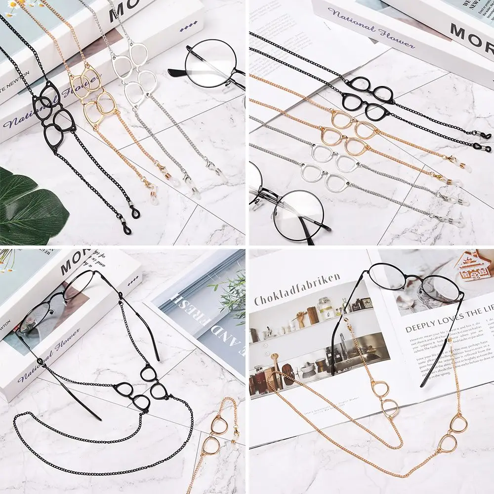 

Non-slip Spectacles Shaped Pendant Reading Glasses Eyeglass Lanyard Eye Wear Accessories Glasses Necklace Glasses Chain