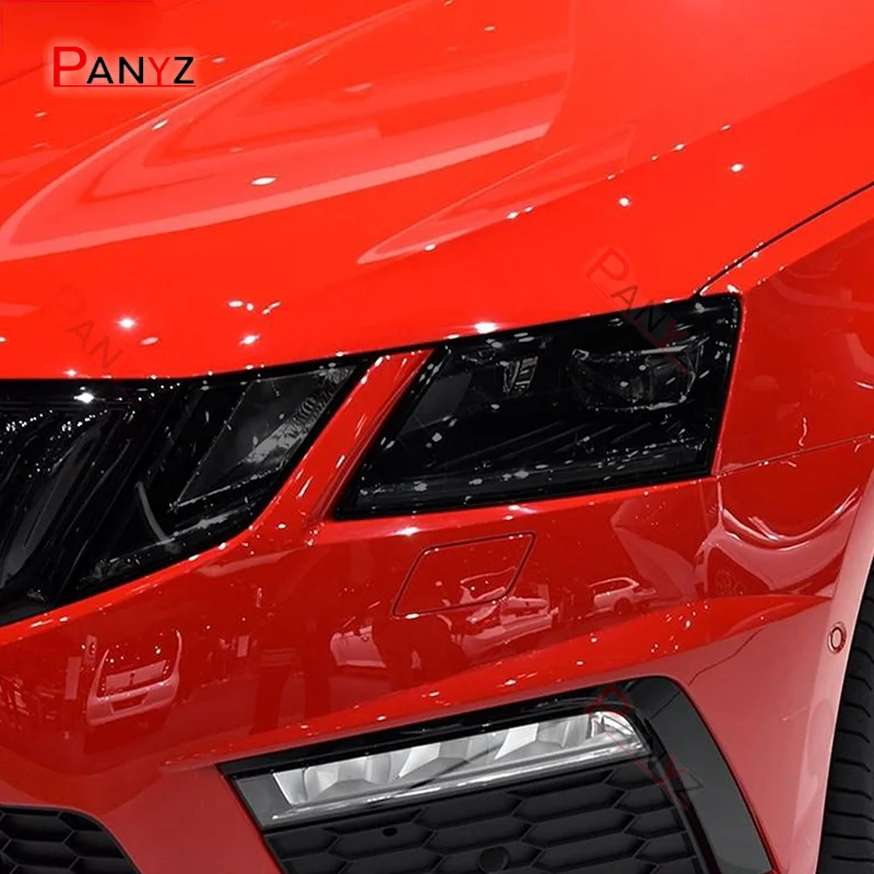 Защитная пленка для автомобильных фар Декоративная Прозрачная черная наклейка