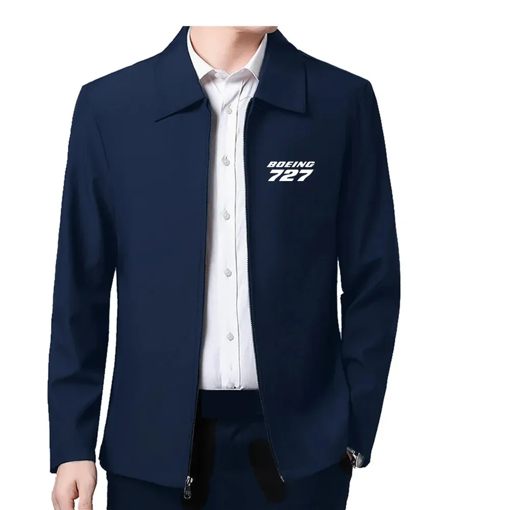 Новая авиационная куртка Боинг 727 пилот Мужская Повседневная Свободная на молнии