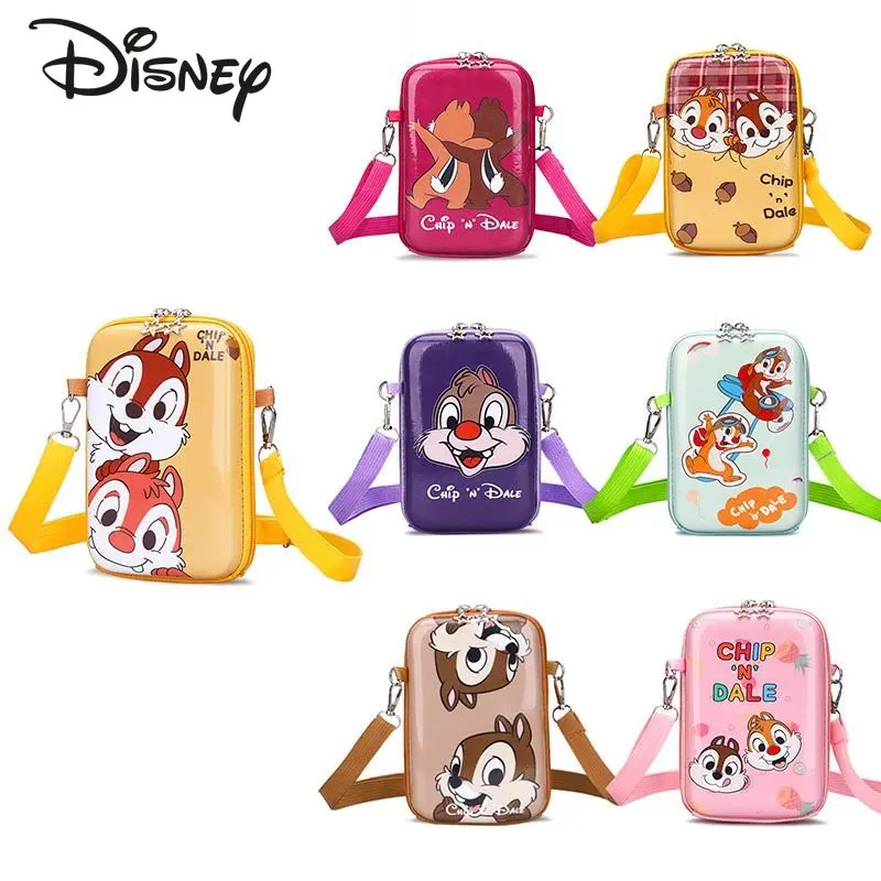 Disney Children's Messenger Bag Fashion Cute Men's and Women's Universal Mini Bag High Quality Waterproof Cartoon Storage Bag
