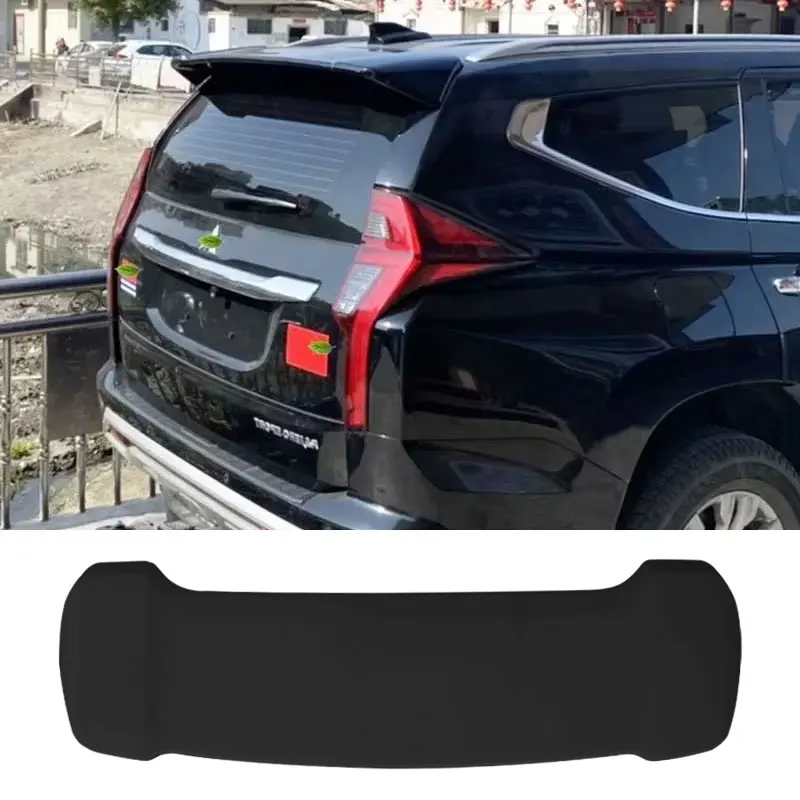 

Montero спойлер для Mitsubishi Pajero Sport Tail Fin от 2016 до 2020 Белый Автомобильный задний Крыло ABS пластиковые аксессуары