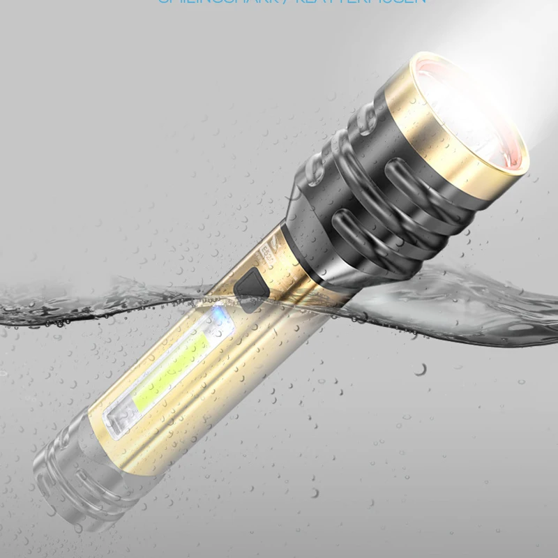 Подводсветильник фонарь для кемпинга мощный перезаряжаемый светодиодный