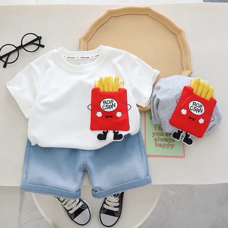 

Kids Brother sister Clothes Children Baby Boy/Girl Cartoon T-Shirt Shorts 2pcs/sets Summer Fashion Casual Tracksuit 0-5Years
