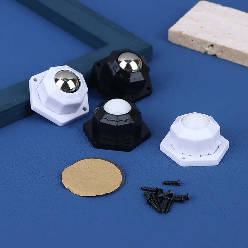 1/4 шт. универсальные мини-ролики из нержавеющей стали