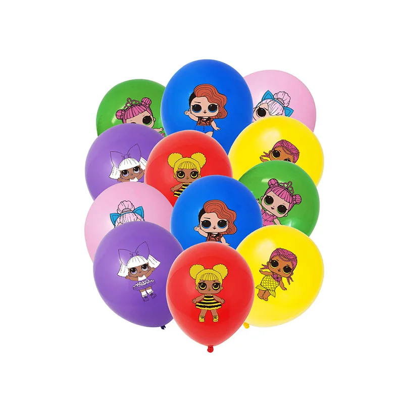 

LOL Surprise Doll Party Balloons Set Kids Girls Birthday Party Decorations Home Wedding Decorations Kids Latex Balloons Toy Gift